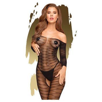 Бодистокинг с длинными рукавами Penthouse - Dreamy Diva Black XL SO5248 фото Купить   Penthouse (Німеччина) 609 грн