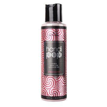 Вкусный гель для изысканных мануальных и оральных ласк Sensuva - Handipop Strawberry (125 мл) SO3203 фото Купить   Sensuva (США) 729 грн