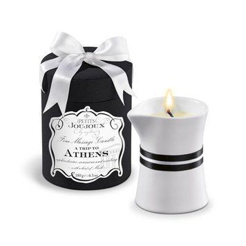 Массажная свечa Petits Joujoux - Athens - Musk and Patchouli (190 г) роскошная упаковка SO3142 фото Купить   Petits Joujoux (Німеччина) 1 921 грн