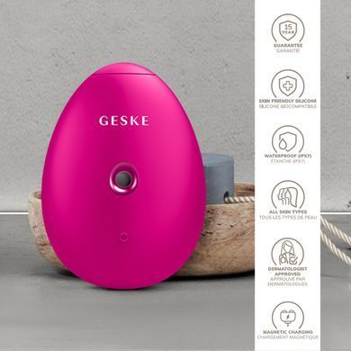 Електронний освіжувач для зволоження обличчя GESKE Facial Hydration Refresher 4в1 magenta HB0164 фото Купити Електронний освіжувач для зволоження обличчя GESKE Facial Hydration Refresher 4в1 magenta  GESKE 1 279 грн