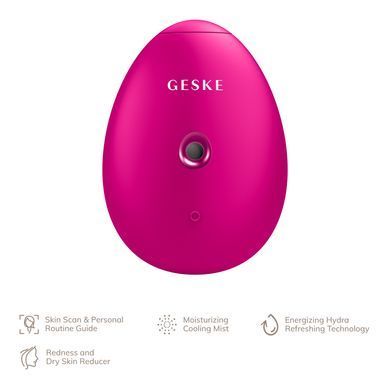 Електронний освіжувач для зволоження обличчя GESKE Facial Hydration Refresher 4в1 magenta HB0164 фото Купити Електронний освіжувач для зволоження обличчя GESKE Facial Hydration Refresher 4в1 magenta  GESKE 1 279 грн
