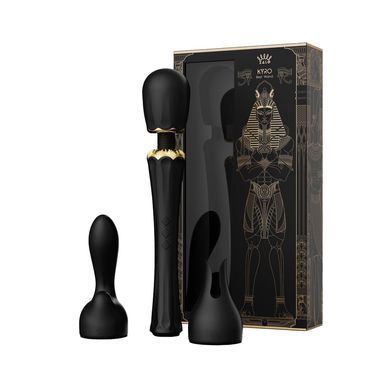 Вибромассажер с насадками Zalo &mdash; Kyro Wand Obsidian Black SO6651 фото Купить Вибромассажер с насадками Zalo &mdash; Kyro Wand Turquoise Green  Zalo  4 944 грн
