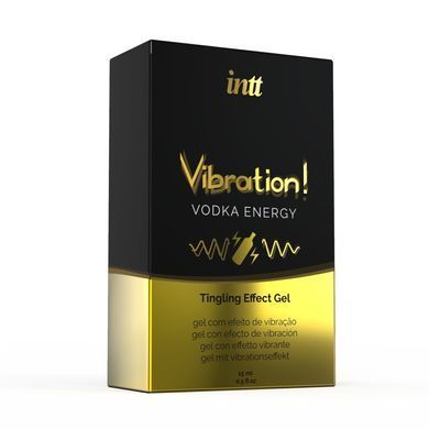 Рідкий вібратор Intt Vibration Vodka (15 мл), густий гель, дуже смачний, діє до 30 хвилин SO2919 фото Купити Рідкий вібратор Intt Vibration Vodka (15 мл), густий гель, дуже смачний, діє до 30 хвилин  Intt  747 грн
