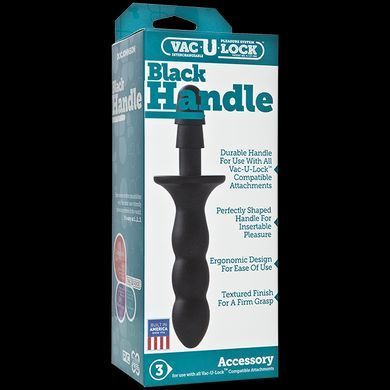Тримач-руків&rsquo;я Doc Johnson з кріпленням Vac-U-Lock - Black Handle для іграшок SO2798 фото Купити Тримач-руків&rsquo;я Doc Johnson з кріпленням Vac-U-Lock - Black Handle для іграшок  Doc Johnson  1 393 грн