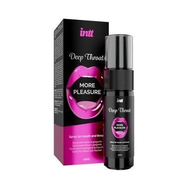 Спрей для глубокого минета Intt Deep Throat Oral Spray (12 мл) SO4896 фото Купить   Intt (Бразилія-Португалія) 600 грн
