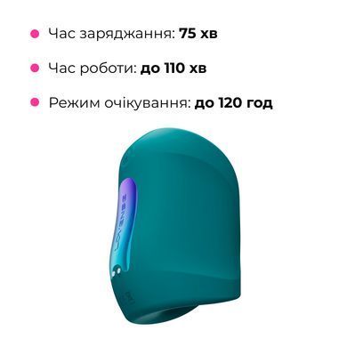 Смарт-вібромастурбатор для головки члена Lovense Gush 2, осцилювальний майданчик, ремені для фіксації Lovense  &mdash; фото