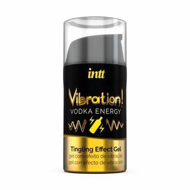 Рідкий вібратор Intt Vibration Vodka (15 мл), густий гель, дуже смачний, діє до 30 хвилин SO2919 фото Купити Рідкий вібратор Intt Vibration Vodka (15 мл), густий гель, дуже смачний, діє до 30 хвилин  Intt  747 грн