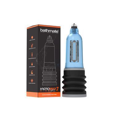 Гідропомпа Bathmate Hydromax 7 WideBoy Blue, для члена довжиною від 12,5 до 18 см, діам.до 5,5 см SO1959 фото Купити Гідропомпа Bathmate Hydromax 7 WideBoy Blue, для члена довжиною від 12,5 до 18 см, діам.до 5,5 см  Bathmate  6 809 грн