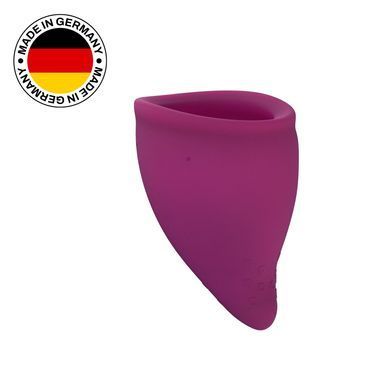 Менструальная чаша Fun Factory FUN CUP SIZE B, бордовая, многоразовая, диаметр 4,3 см, объем 30 мл SX0954 фото Купить   Fun Factory (Німеччина) 637 грн