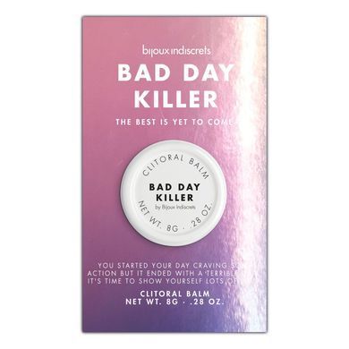 Бальзам для клітора Bijoux Indiscrets Bad Day Killer (Насолоджуйся кожним днем), розігрівальний SO2917 фото Купити Бальзам для клітора Bijoux Indiscrets Bad Day Killer (Насолоджуйся кожним днем), розігрівальний  Bijoux Indiscrets  461 грн
