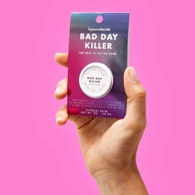 Бальзам для клітора Bijoux Indiscrets Bad Day Killer (Насолоджуйся кожним днем), розігрівальний SO2917 фото Купити Бальзам для клітора Bijoux Indiscrets Bad Day Killer (Насолоджуйся кожним днем), розігрівальний  Bijoux Indiscrets  461 грн