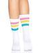 Носки женские в полоску Leg Avenue Pride crew socks Pansexual, 37&ndash;43 размер SO8585 фото 2