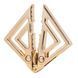 Зажимы для сосков с легкой подвеской LOCKINK Adjustable Nipple Clamps with Light Pendant - Golden SX0848 фото 2