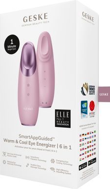 Енерджайзер для очей GESKE Warm&Cool Eye Energizer 6в1 pink HB0115 фото Купити Енерджайзер для очей GESKE Warm&Cool Eye Energizer 6в1 pink  GESKE 2 559 грн