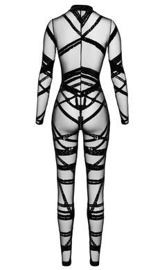 Комбінезон Noir Handmade F357 Bondesque Catsuit 3XL SX4057 фото Купити Комбінезон Noir Handmade F357 Bondesque Catsuit 3XL  Noir Handmade  4 349 грн