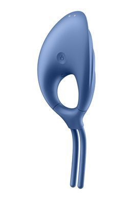 Ерекційне віброкільце-ласо Satisfyer Swordsman Blue, міцна фіксація, 10 режимів, потужний мотор SO6281 фото Купити Ерекційне віброкільце-ласо Satisfyer Swordsman Blue, міцна фіксація, 10 режимів, потужний мотор  Satisfyer (Німеччина) 1 265 грн
