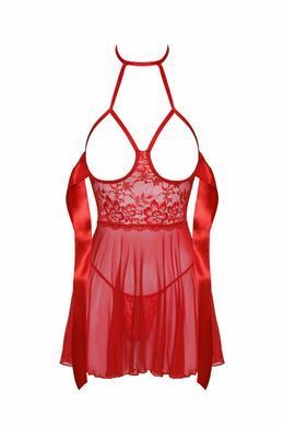 Бебі-дол Kissable Sexy Kiss Babydoll Red L/XL SX1953 фото Купити Бебі-дол Kissable Sexy Kiss Babydoll Red L/XL  Noir Handmade (Польща) 2 004 грн