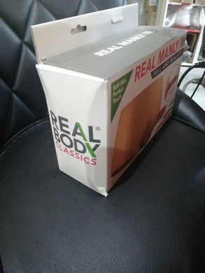 Силіконові трусики з фалоімітатором Real Body Real Manly, L/XL (м'яте паковання!!!)