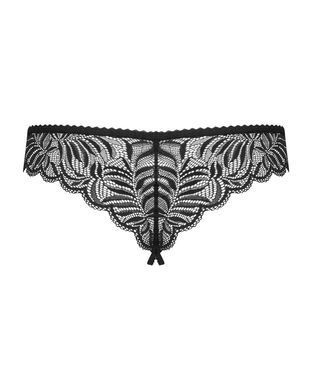 Мереживні танга з доступом Obsessive Contica crothchles thong S/M, чорні SO7256 фото Купити Мереживні танга з доступом Obsessive Contica crothchles thong S/M, чорні  Obsessive (Польща) 553 грн