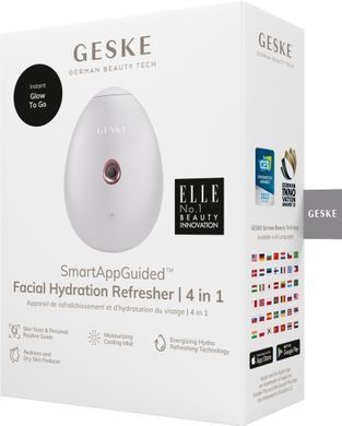 Електронний освіжувач для зволоження обличчя GESKE Facial Hydration Refresher 4в1 starlight HB0165 фото Купити Електронний освіжувач для зволоження обличчя GESKE Facial Hydration Refresher 4в1 starlight  GESKE 1 279 грн