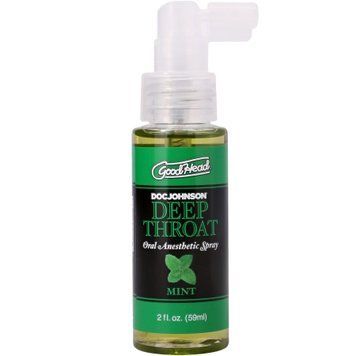 Спрей для мінету Doc Johnson GoodHead DeepThroat Spray - Mystical Mint 59 мл для глибокого мінету Doc Johnson  &mdash; фото