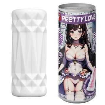 Мастурбатор PRETTY LOVE Pop-Top в виде банки, фиолетовый, 9 х 3.5 см PRETTY LOVE &mdash; фото