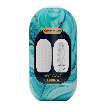 Мастурбатор яйцо Pretty Love Venus-X Egg рельефный, 13.1 х 6.5 см PRETTY LOVE &mdash; фото