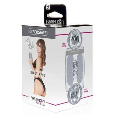 Мастурбатор Fleshlight Quickshot Riley Reid, компактный, отлично для пар и минета F10997 фото Купить   Fleshlight (США) 2 143 грн