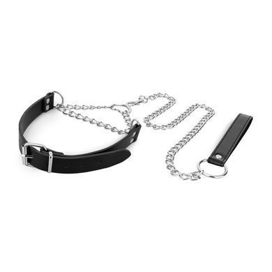 Ошейник с поводком Bedroom Fantasies: Collar with Chain - Silver SX2207 фото Купить   Bedroom Fantasies  1 256 грн