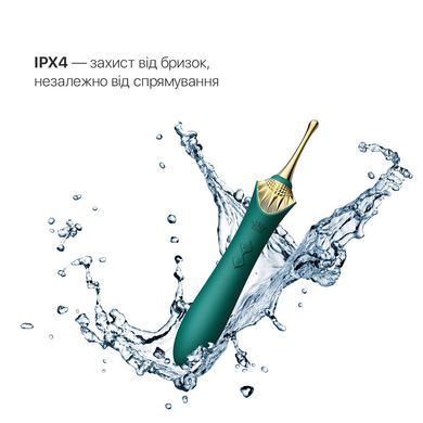 Вагінально-кліторальний вібратор Zalo &mdash; Bess Turquoise Green, багатофункціональний із насадками SO6652 фото Купити Вагінально-кліторальний вібратор Zalo &mdash; Bess Turquoise Green, багатофункціональний із насадками  Zalo (США) 4 222 грн