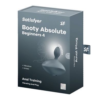 Анальна вібропробка Satisfyer Booty Absolute Beginners 4, для початківців, ввідна частина 3 см SX0545 фото Купити Анальна вібропробка Satisfyer Booty Absolute Beginners 4, для початківців, ввідна частина 3 см  Satisfyer (Німеччина) 1 265 грн