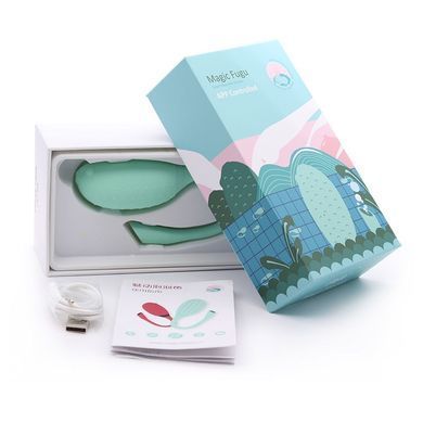 Смарт-віброяйце Magic Motion Fugu Green, глибока вібрація SO2691 фото Купити Смарт-віброяйце Magic Motion Fugu Green, глибока вібрація  Magic Motion (Китай) 2 004 грн