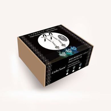 Зажимы для сосков Liebe Seele Glow-in-dark Nipple Clamps Green SX1682 фото Купить   Liebe Seele (Японія) 1 431 грн