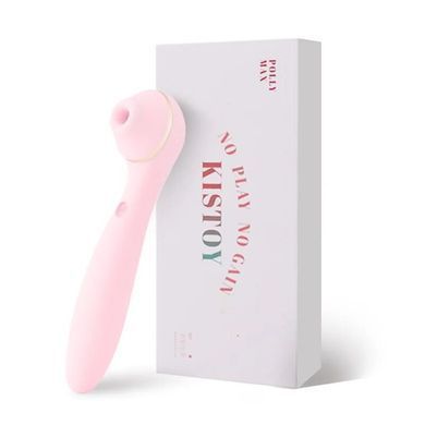 Вакуумний стимулятор з вібратором KISSTOY Polly Max Pink SO9558 фото Купити Вакуумний стимулятор з вібратором KISSTOY Polly Max Pink  KISSTOY (Китай) 4 194 грн