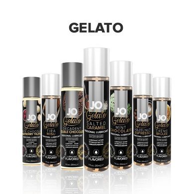 Змазка на водній основі JO GELATO Salted Caramel (30 мл) без цукру, парабенів та пропіленгліколю SO1465 фото Купити Змазка на водній основі JO GELATO Salted Caramel (30 мл) без цукру, парабенів та пропіленгліколю  JO (США) 359 грн