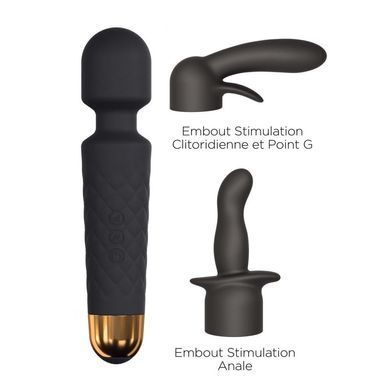 Мінівібромасажер Dorcel Kit Wanderful з насадками (анальна і вагінальна), водонепроникний SO2138 фото Купити Мінівібромасажер Dorcel Kit Wanderful з насадками (анальна і вагінальна), водонепроникний  Dorcel  3 790 грн