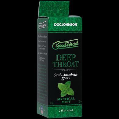 Спрей для минета Doc Johnson GoodHead DeepThroat Spray &ndash; Mystical Mint 59 мл для глубокого минета SO2799 фото Купить   Doc Johnson (США) 905 грн