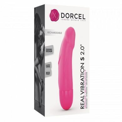 Вибратор Dorcel Real Vibration S Magenta 2.0, диам 3,7см, перезаряжаемый, для точки G SO3564 фото Купить   Dorcel 2 107 грн