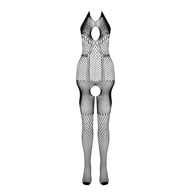 Бодистокинг с имитацией чулок Passion BS079 black SO4726 фото Купить   Passion (Польща) 803 грн