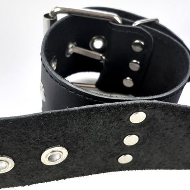 Ошейник с наручниками из натуральной кожи Art of Sex - Bondage Collar with Handcuffs SO6618 фото Купить   Art of Sex  618 грн