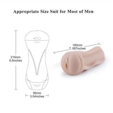 Мастурбатор с вибрацией Hismith Masturbation Cup SO9962 фото Купить   Hismith (Китай) 2 429 грн