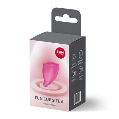 Менструальна чаша Fun Factory FUN CUP SIZE A Magenta, багаторазова, діаметр 4 см, об&rsquo;єм 20 мл SX3681 фото Купити Менструальна чаша Fun Factory FUN CUP SIZE A Magenta, багаторазова, діаметр 4 см, об&rsquo;єм 20 мл  Fun Factory  237 грн