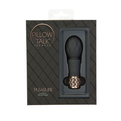 Мінівібромасажер Pillow Talk Secrets - Pleasure - Clitoral Vibrator Wand, потужний мотор SO8244 фото Купити Мінівібромасажер Pillow Talk Secrets - Pleasure - Clitoral Vibrator Wand, потужний мотор  Pillow Talk (Канада) 1 570 грн