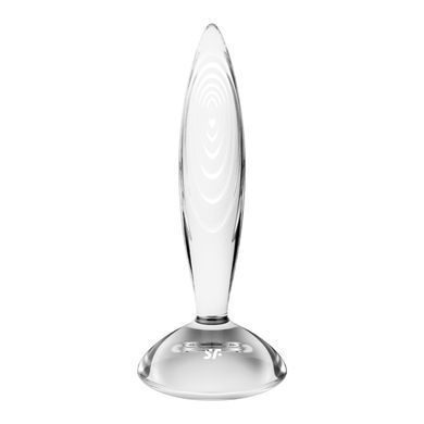 Стеклянная анальная пробка Satisfyer Sparkling Crystal, очень прочная, термостойкая SO8788 фото Купить   Satisfyer (Німеччина) 1 265 грн