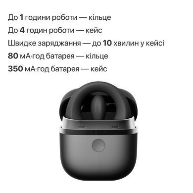 Ерекційне смарт-віброкільце Zalo Apis Obsidian Black, до 4 годин роботи, зарядний кейс SX2691 фото Купити Ерекційне смарт-віброкільце Zalo Apis Obsidian Black, до 4 годин роботи, зарядний кейс  Zalo  3 599 грн