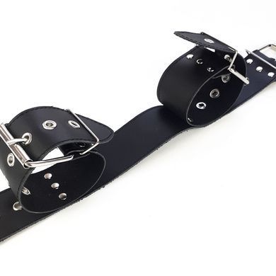Ошейник с наручниками из натуральной кожи Art of Sex - Bondage Collar with Handcuffs SO6618 фото Купить   Art of Sex  618 грн