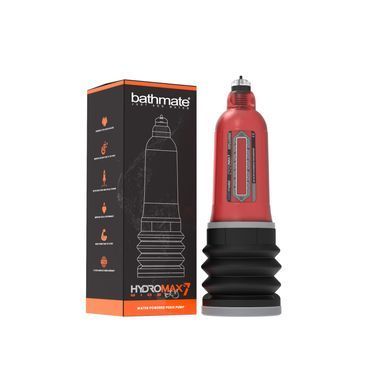 Гідропомпа Bathmate Hydromax 7 WideBoy Red, для члена довжиною від 12,5 до 18 см, діаметр до 5,5 см SO1960 фото Купити Гідропомпа Bathmate Hydromax 7 WideBoy Blue, для члена довжиною від 12,5 до 18 см, діам.до 5,5 см  Bathmate  6 809 грн
