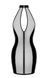 Платье Noir Handmade F370 Luxuria Crystal Sheer Mini Dress XL SX4107 фото 7