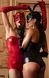 Корсет Noir Handmade F355 Red powerwetlook corset - S SX2025 фото 4