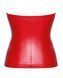 Корсет Noir Handmade F355 Red powerwetlook corset - S SX2025 фото 6